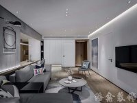 現(xiàn)代風格家居裝修裝飾室內(nèi)設(shè)計效果-A8117-2